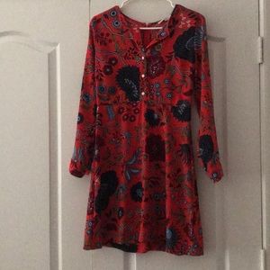 LOFT Primavera long sleeve dress